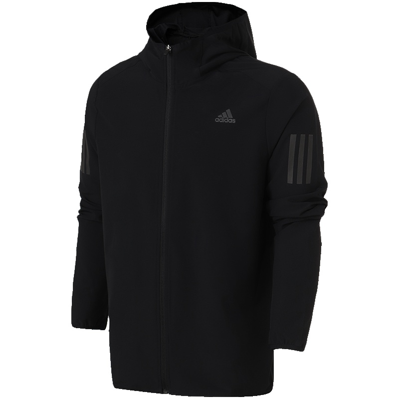 【自营】adidas男服外套夹克防风服跑步透气运动服CY5776