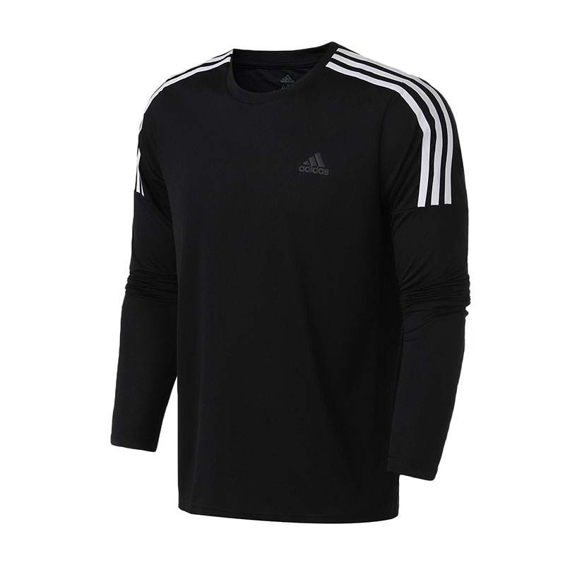 【自营】adidas阿迪达斯男子长袖T恤跑步训练运动服CZ8097 L CZ8097黑色