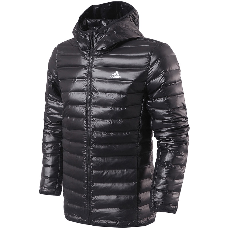 【自营】adidas阿迪达斯男服羽绒服外套保暖防风休闲运动服BQ7782 L BQ7782黑色