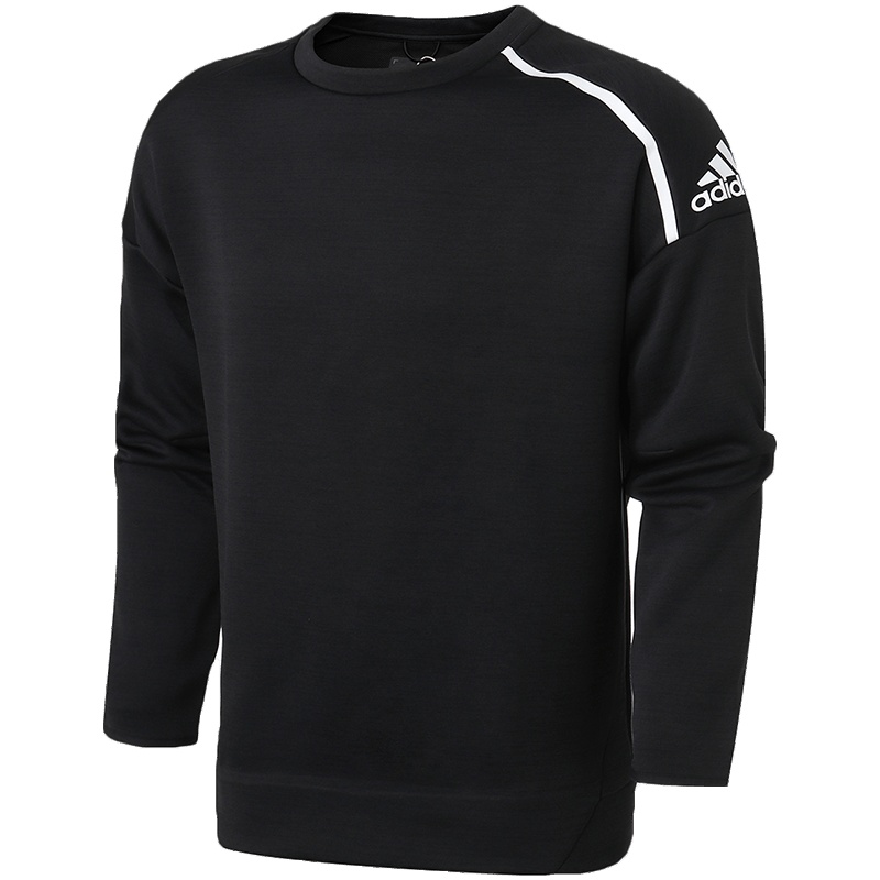【自营】adidas男装卫衣圆领套头ZNE休闲运动服DN8408 L DN8408黑色