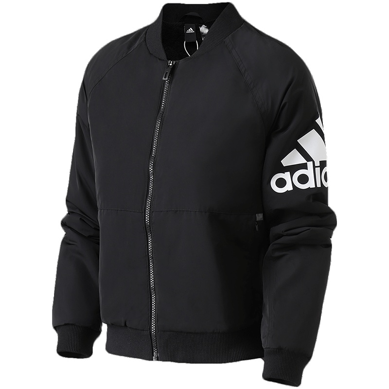 【自营】adidas女服外套夹克飞行服休闲运动服DT2402 L DT2402黑色