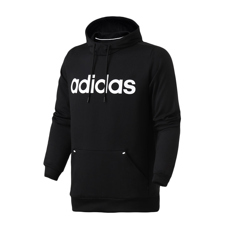 【自营】adidas阿迪达斯NEO男装运动休闲时尚连帽卫衣DM4261 L DM4261黑色