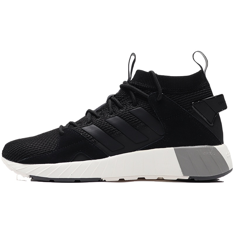 【自营】adidas阿迪达斯NEO男鞋休闲鞋低帮透气跑步鞋运动鞋F97653 F976531号黑色+炭黑