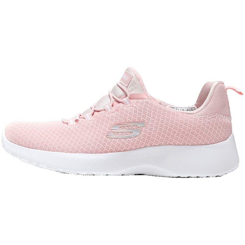 【自营】Skechers斯凯奇女鞋休闲鞋轻便透气一脚蹬运动鞋12119/LTPK 12119/LTPK浅粉色