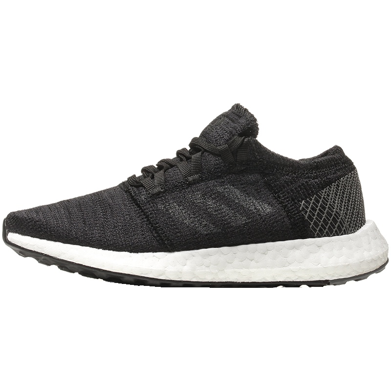 【自营】adidas阿迪达斯女子跑步鞋PureBOOST GO W休闲运动鞋B75665 B75665黑色+灰色