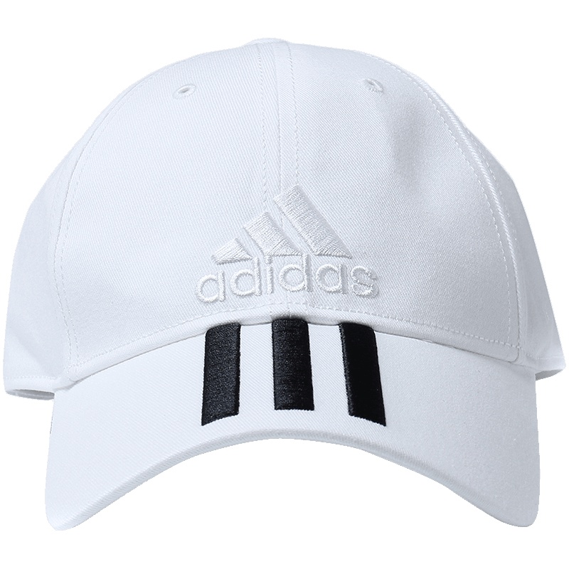 【自营】adidas阿迪达斯男子帽子鸭舌帽休闲运动附配件BK0806 BK0806白色(35)