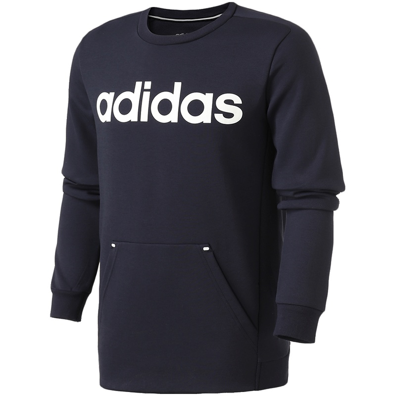 adidas阿迪达斯NEO男运动休闲卫衣DW8051 L DW8051蓝色