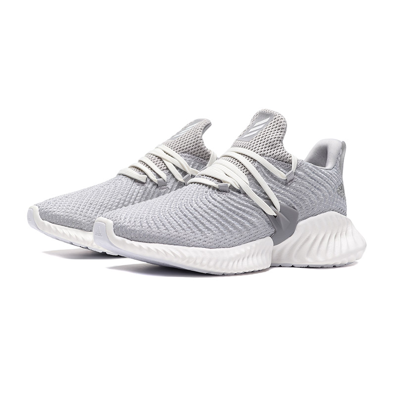 adidas女鞋跑步鞋ALPHABOUNCE缓震运动鞋F36732 F36732灰色