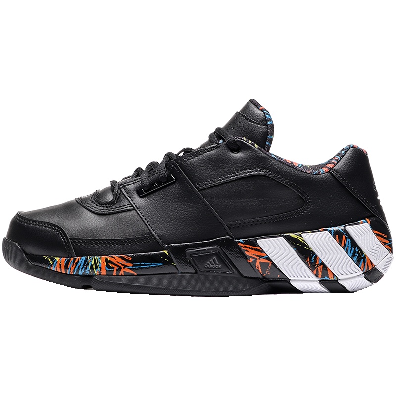 adidas男鞋篮球鞋实战训练运动鞋 G54681 G54681黑色