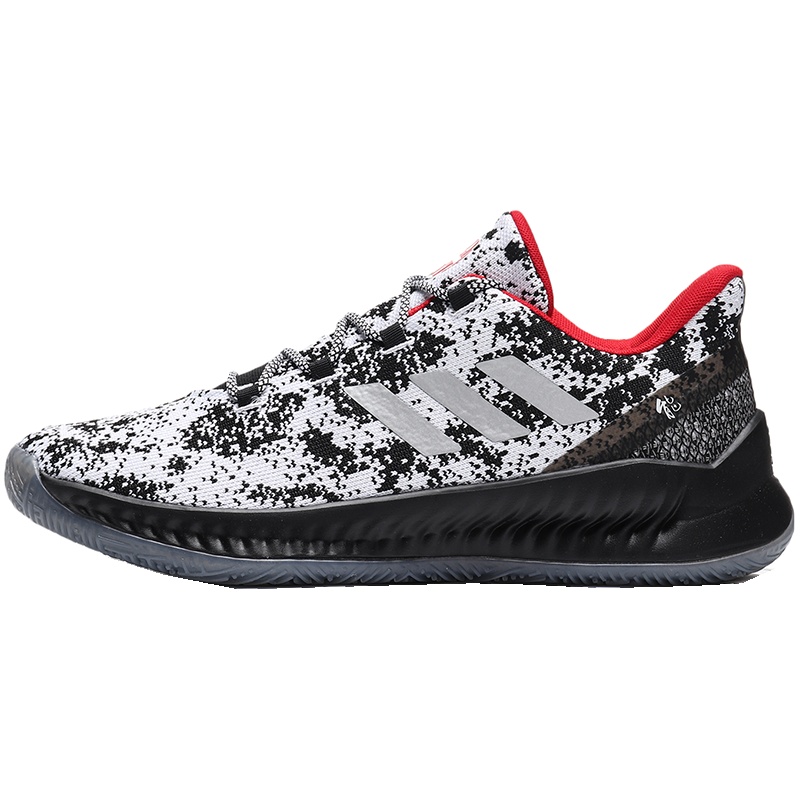 adidas男鞋篮球鞋HARDEN哈登训练比赛运动鞋G27892 G27892白色+黑色+银金属