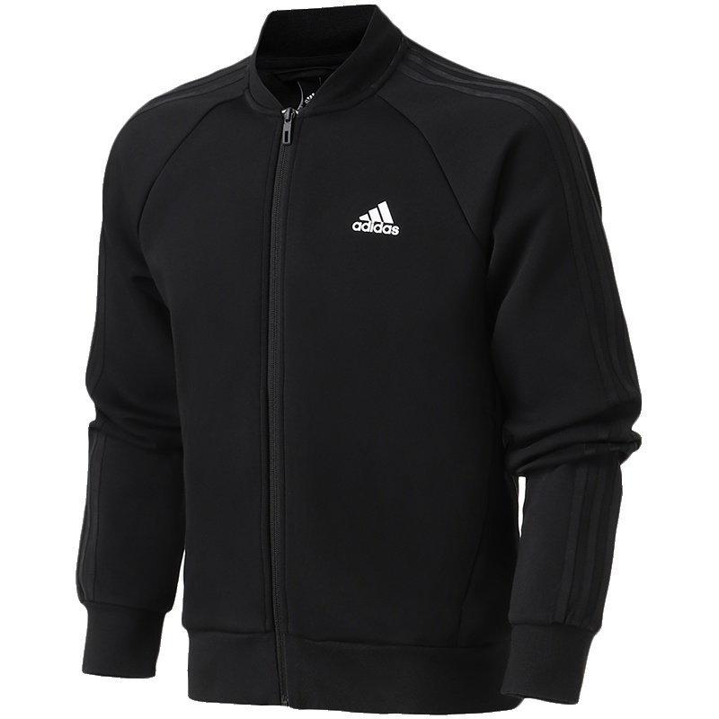adidas男服夹克外套休闲运动服DW4655 L DW4655黑色