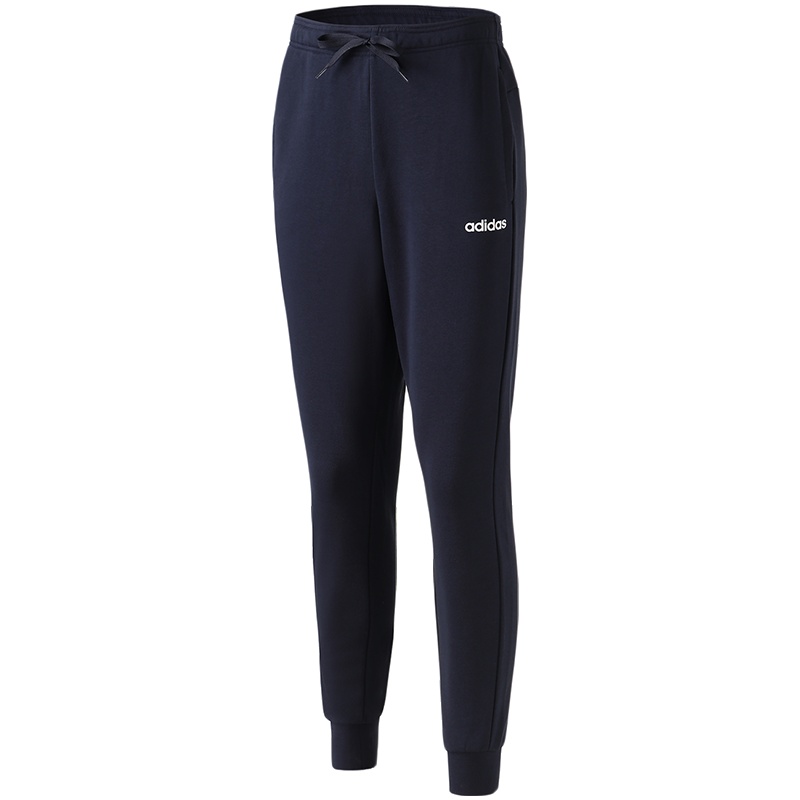 adidas男服运动长裤收口休闲运动服DX3687 L DX3687蓝色
