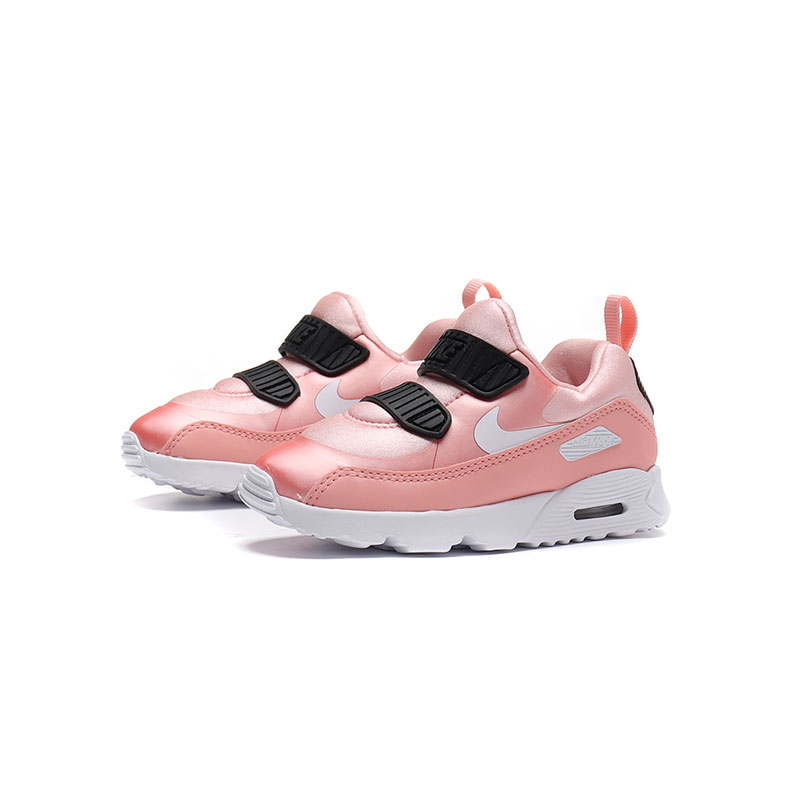 NIKE耐克男女婴童休闲鞋AIR MAX气垫轻便运动鞋AV3195 AV3195-600漂珊瑚红++