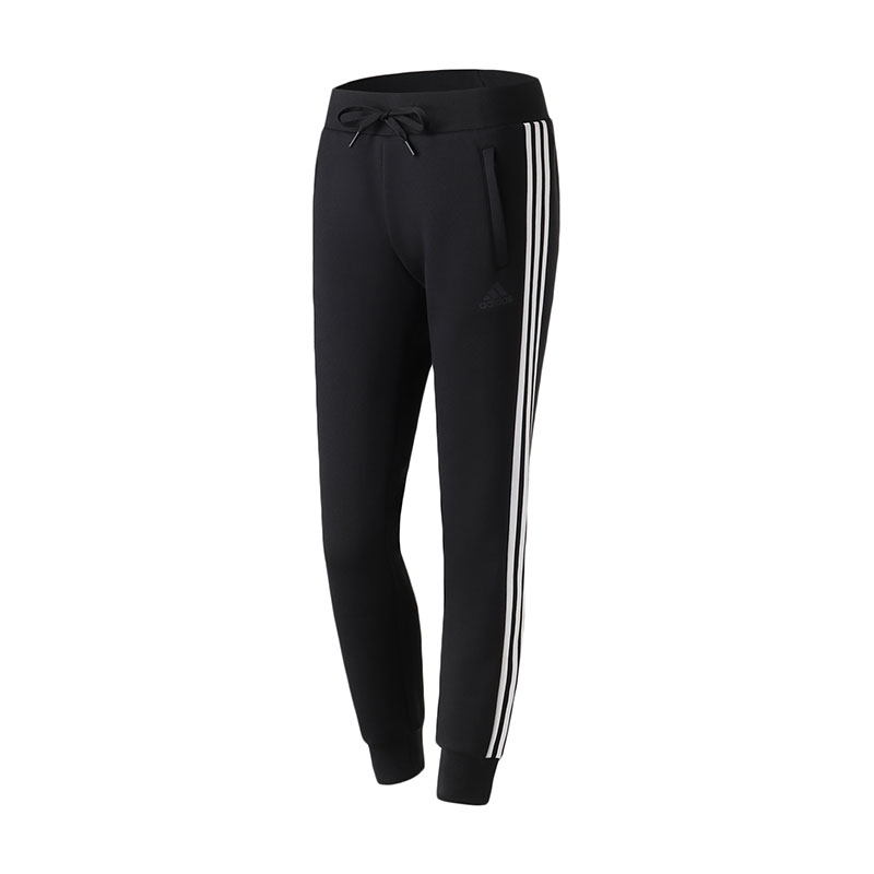 adidas女服运动长裤收口休闲运动服DW5728 L DW5728黑色