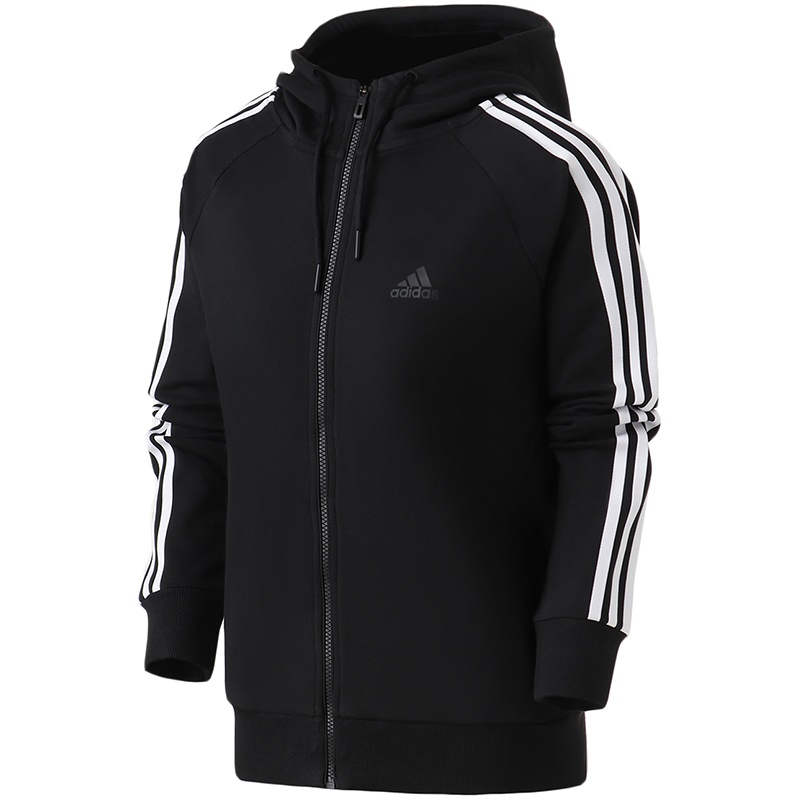 adidas女服夹克外套休闲运动服DW4572 L DW4572黑色
