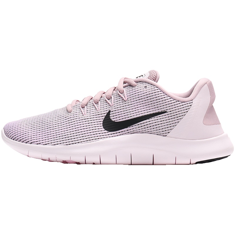 NIKE耐克女鞋跑步鞋FLEX系列时尚轻便休闲运动鞋AA7408 AA7408-500粉紫红+黑+粉色+淡粉
