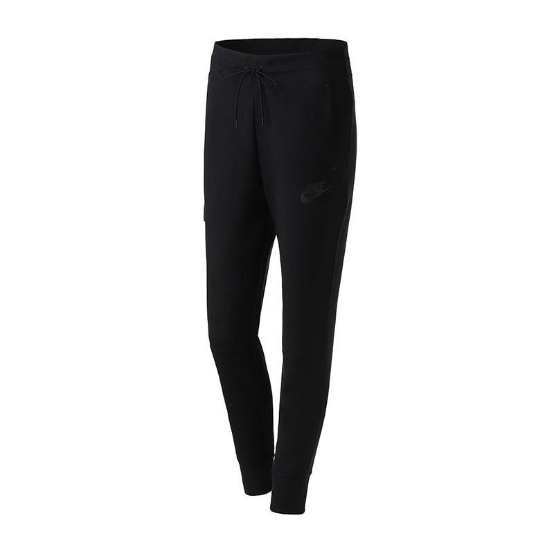 NIKE耐克女装运动长裤春季松紧系带跑步休闲运动裤931829 L 931829-010黑
