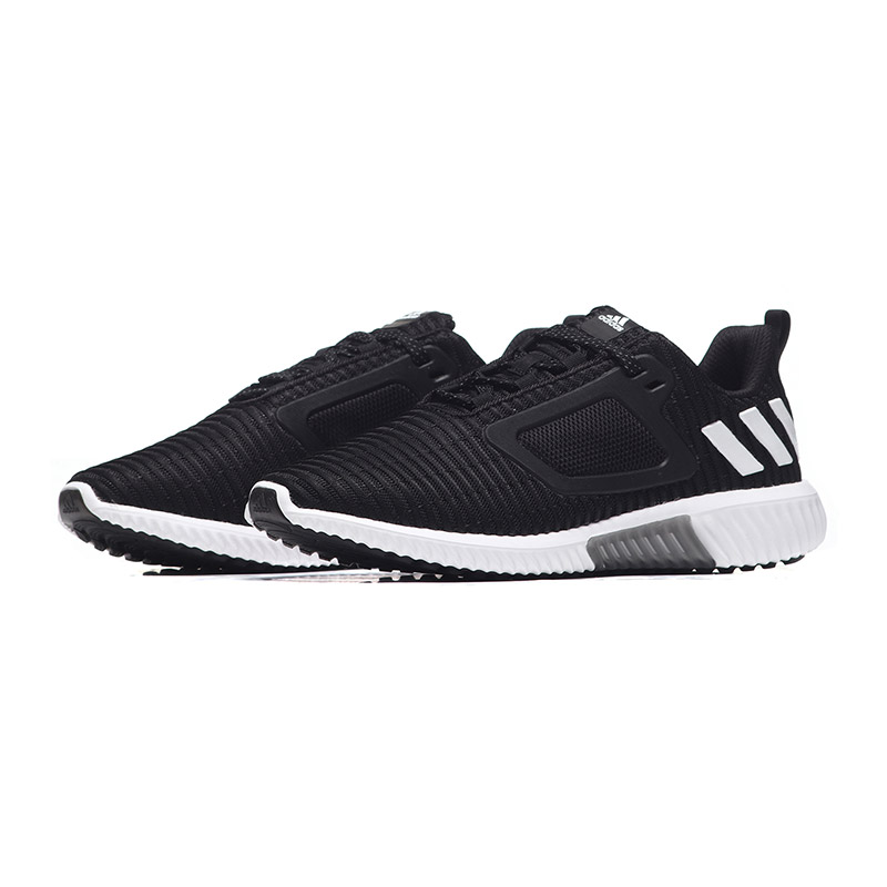 【自营】adidas阿迪达斯男子跑步鞋18CLIMACOOL清风休闲运动鞋CM7405. CM74051号黑色+亮白
