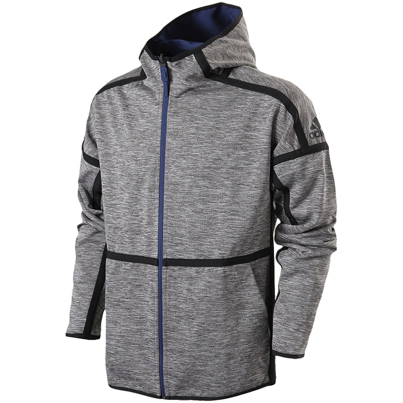 【自营】adidas阿迪达斯男子夹克外套款ZNE两面穿休闲运动服CW3547 L CW3547灰色