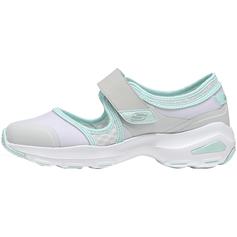 【自营】Skechers斯凯奇女鞋休闲鞋D‘lites玛丽珍熊猫鞋66666112/LTGY