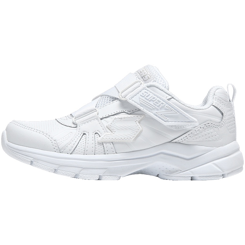 【自营】Skechers斯凯奇男大童休闲鞋白色低帮运动鞋97543L 97543L/WHT白色