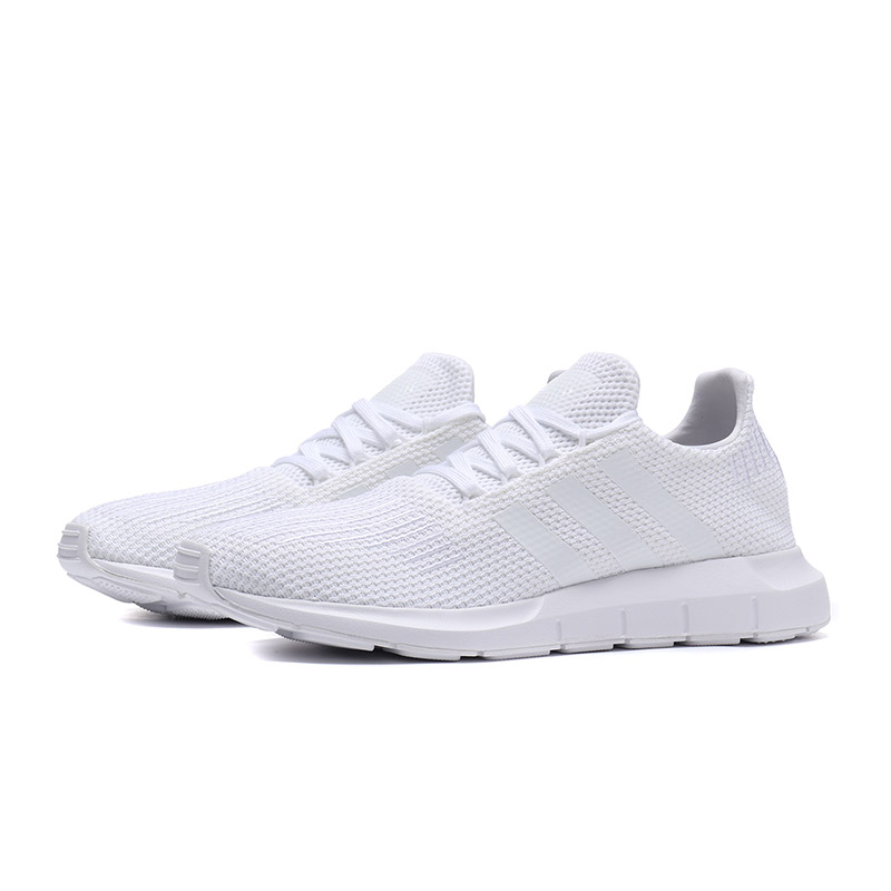 adidas阿迪达斯三叶草男鞋SWIFT RUN运动鞋休闲鞋B37725 B37725白色