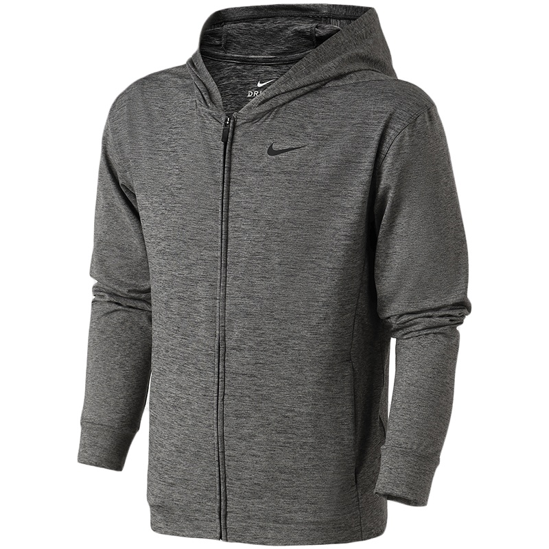NIKE耐克男装卫衣春季经典连帽长袖针织休闲运动服BQ2865 L BQ2865-032黑杂色+黑