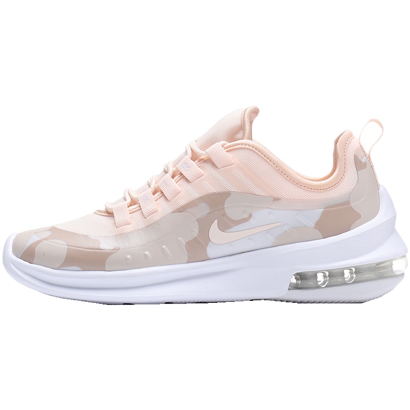耐克女鞋休闲鞋AIR MAX系列气垫樱花粉时尚运动鞋BQ0126 BQ0126-100白+冰石榴红+轨道红