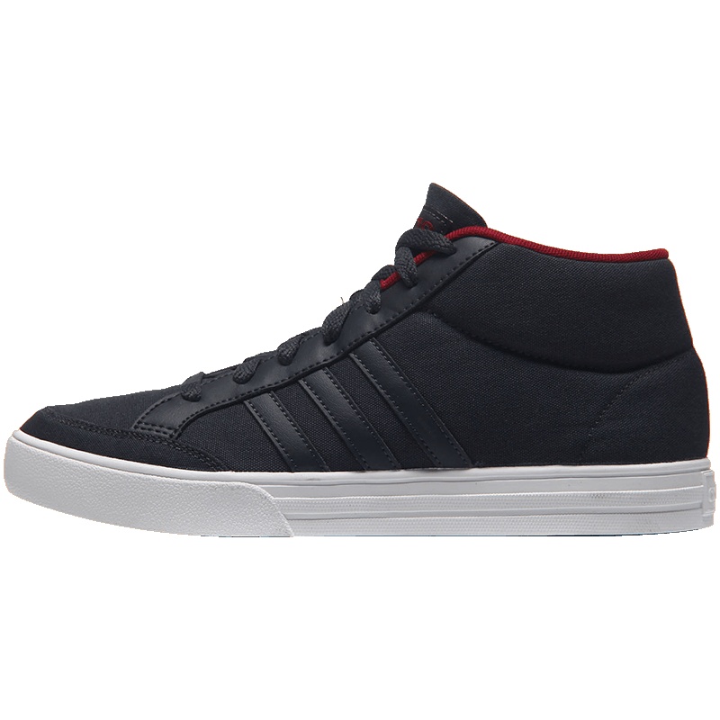 【自营】adidas阿迪达斯男子休闲鞋高帮帆布板鞋运动鞋DB0044 DB0044碳黑