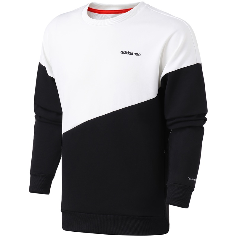 【自营】adidas阿迪达斯NEO明星同款运动休闲卫衣DM2171 L DM2171白色