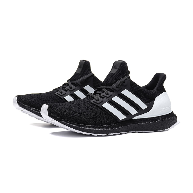 【自营】adidas男鞋跑步鞋ULTRABOOST休闲运动鞋G28965 G28965黑色+白色