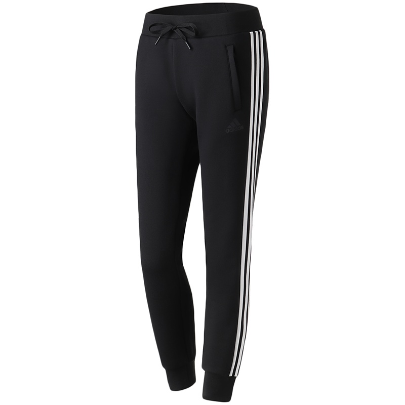 【自营】adidas女服运动长裤收口休闲运动服DW5728 L DW5728黑色