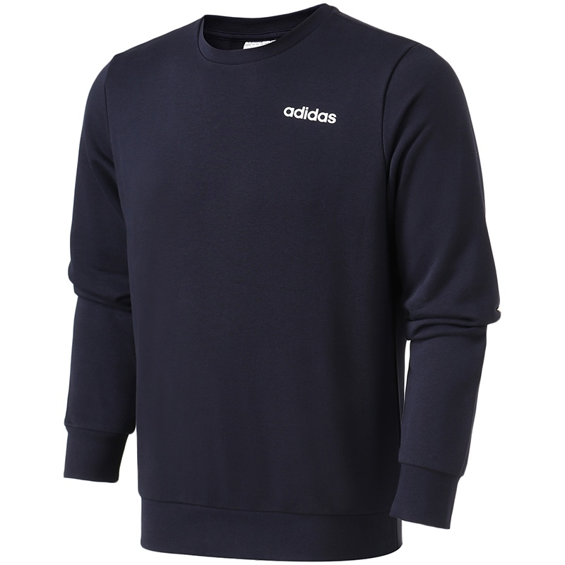 【自营】adidas男服卫衣套头休闲运动服DU0390 L DU0390蓝色