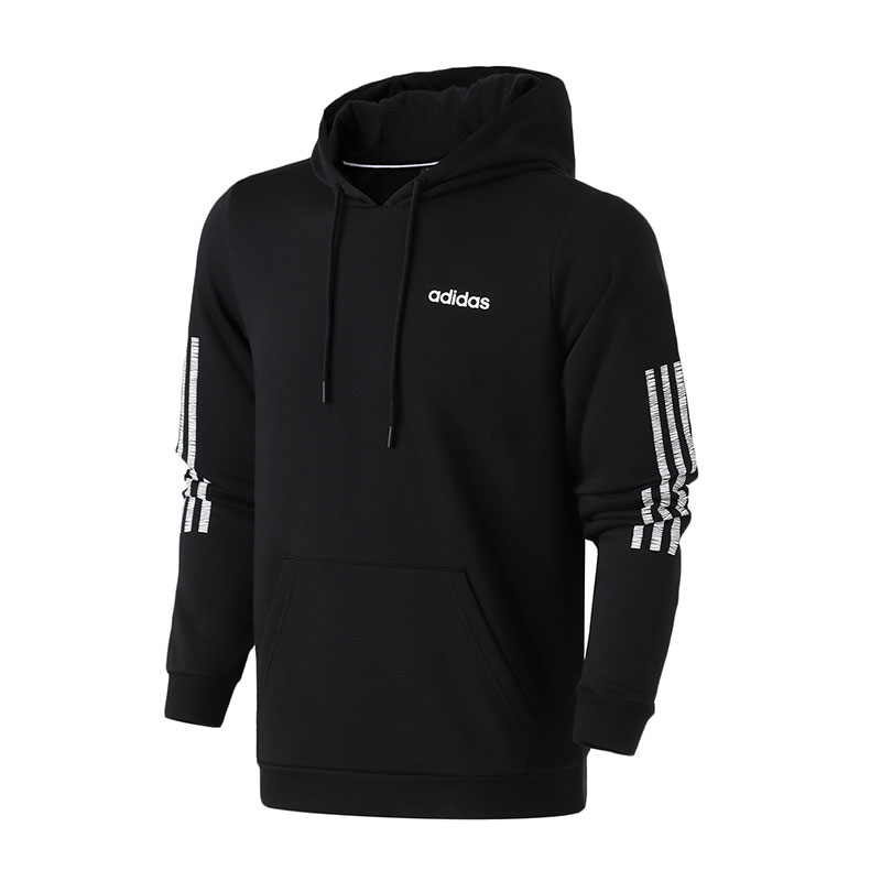 adidas阿迪达斯NEO男装运动服休闲连帽卫衣DW8042 L DW8042黑色