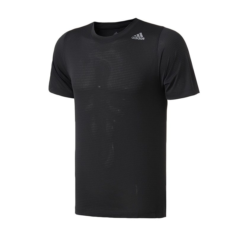 【自营】adidas男服短袖T恤健身训练运动服DX0791 L DX0791黑色