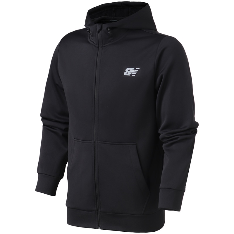 【自营】New Balance/NB男装外套新款连帽细绒保暖休闲运动服AMJ81005
