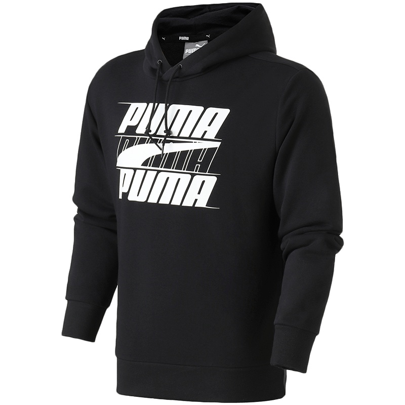 PUMA彪马男装运动服休闲服连帽卫衣844141 L 84414101黑色