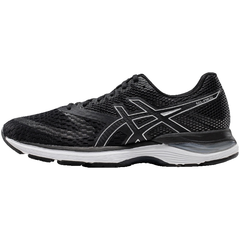 ASICS男鞋跑步鞋健身GEL-PULSE 10运动鞋1011A007-002 1011A007-002黑色