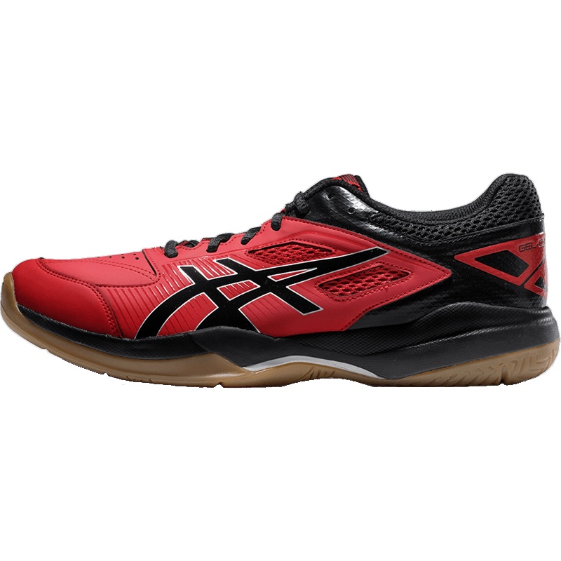 ASICS男鞋羽毛球鞋GEL-COURT HUNTER运动鞋1071A020-612 1071A020-612红色+黑色