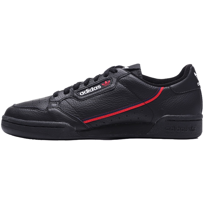 Adidas阿迪达斯三叶草男鞋春季运动鞋CONTINENTALG27707 G27707一号黑+浅猩红+学院藏青蓝
