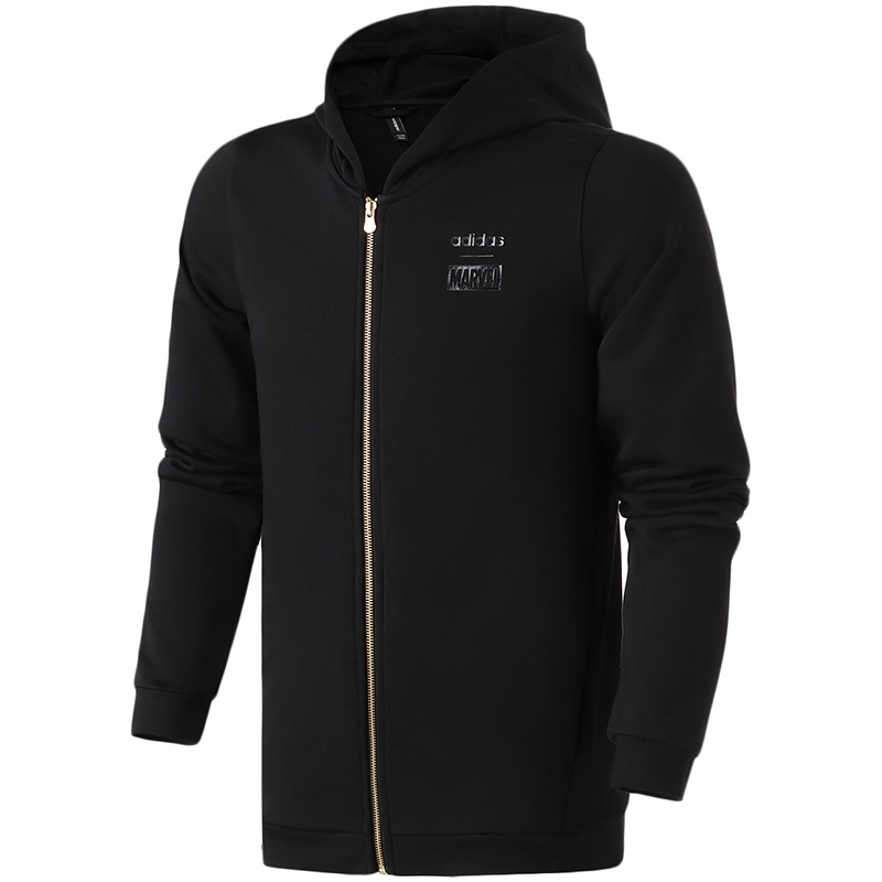 Adidas阿迪达斯NEO男装春秋运动服休闲连帽外套EA0323 S EA0323黑色