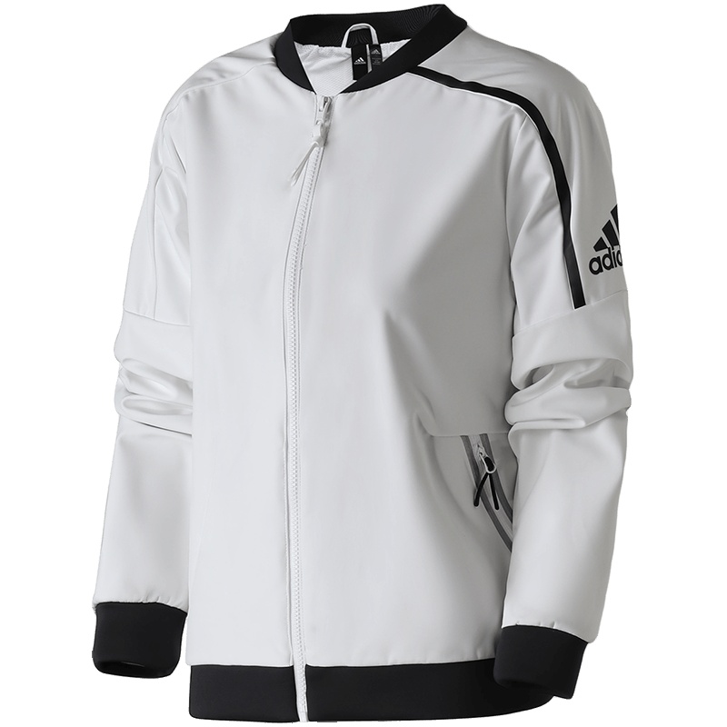 adidas女服外套夹克ZNE休闲运动服DW5726 L DW5726白色