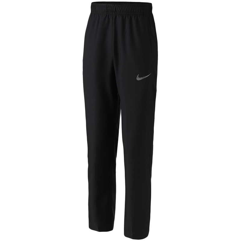 NIKE耐克男裤运动长裤修身轻薄跑步训练梭织长裤927381 L 927381-013黑+黑+赤铁矿黑