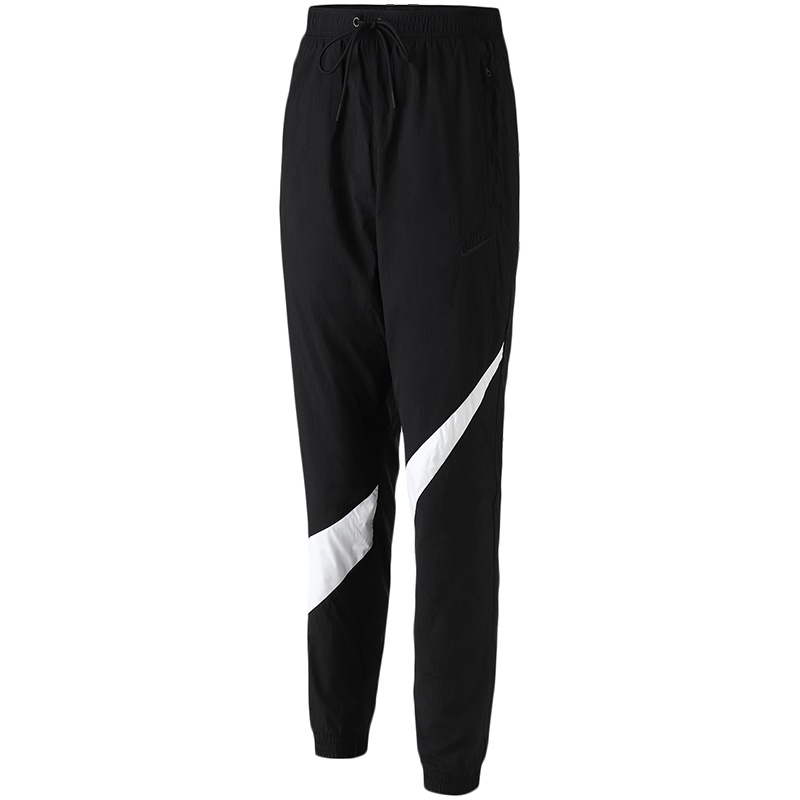 NIKE男裤运动长裤新款黑白大LOGO收口小脚休闲运动服AR9895