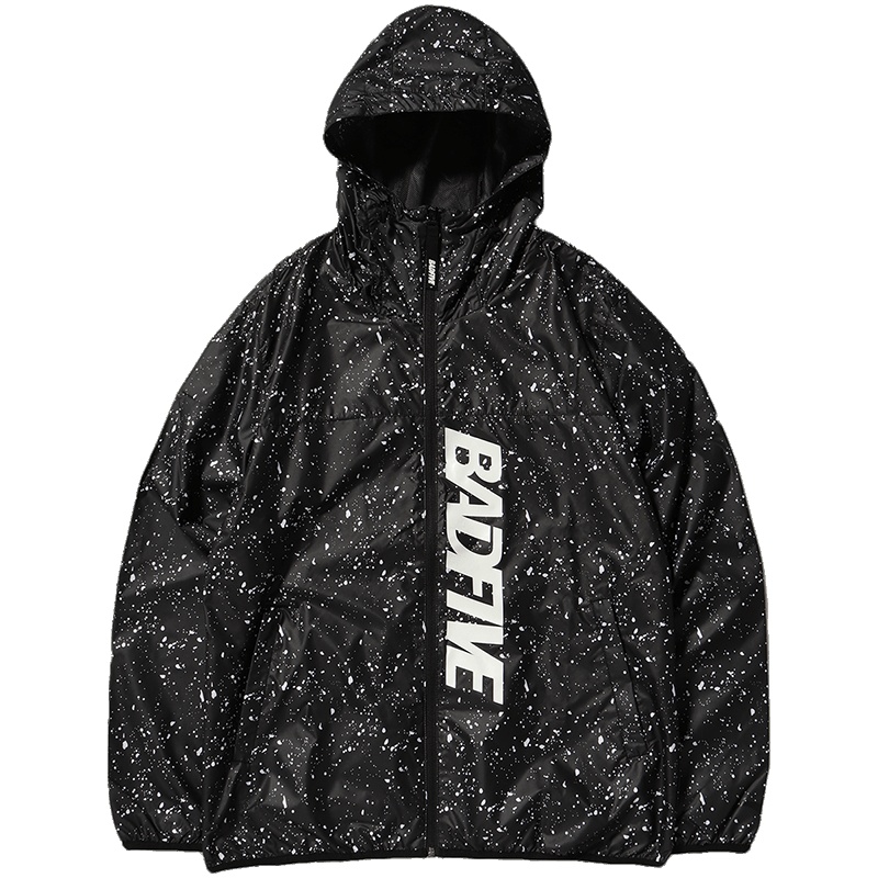 李宁男服BAD FIVE篮球系列春秋新款运动风衣AFDM007-3