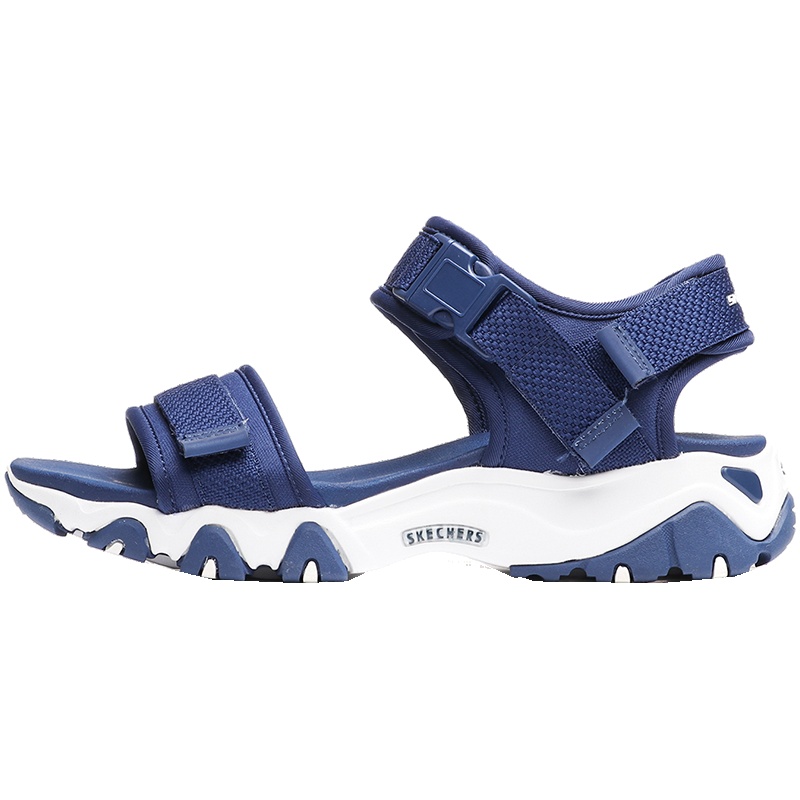Skechers斯凯奇女凉鞋D lites一字魔术贴熊猫鞋88888160