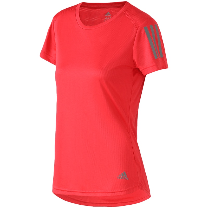 adidas女服短袖T恤跑步训练健身运动服DQ2617