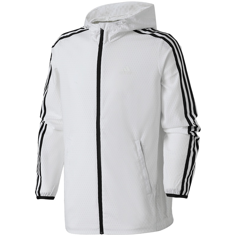 【自营】adidas男服外套夹克连帽休闲运动服DW4620