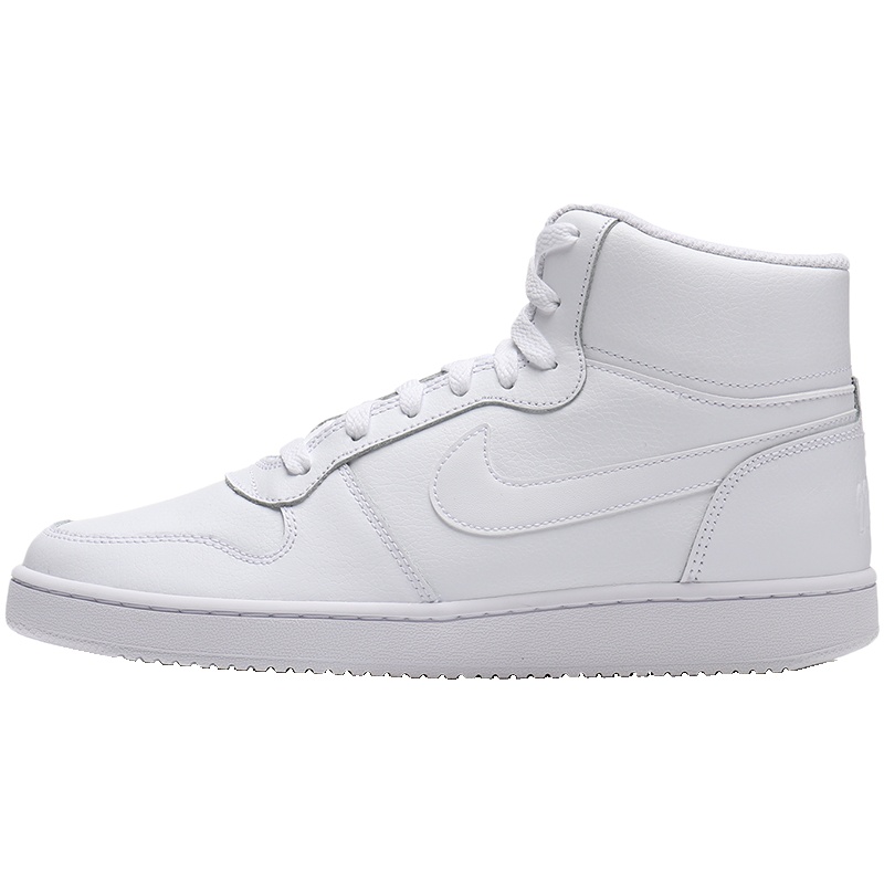 【自营】耐克男鞋板鞋EBERNON系列高帮小白鞋休闲运动鞋AQ1773
