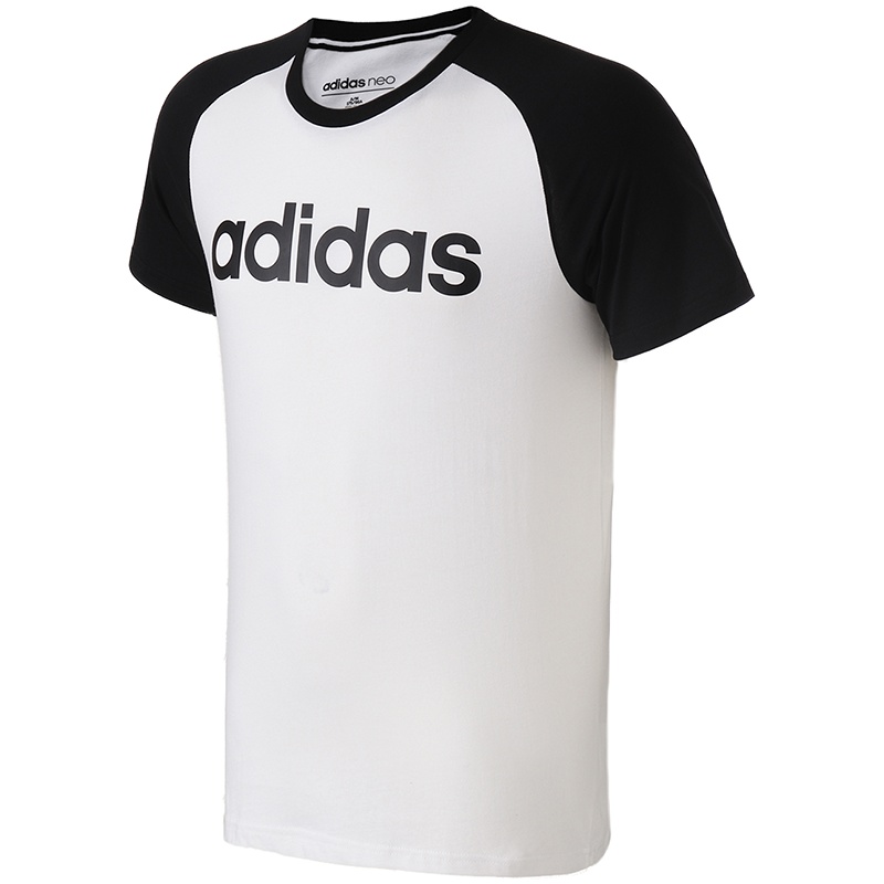 【自营】Adidas阿迪达斯NEO男装运动服休闲圆领短袖T恤CV9315
